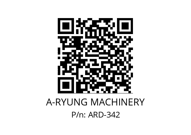   A-RYUNG MACHINERY ARD-342