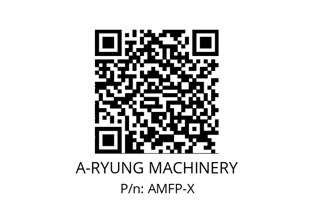   A-RYUNG MACHINERY AMFP-X