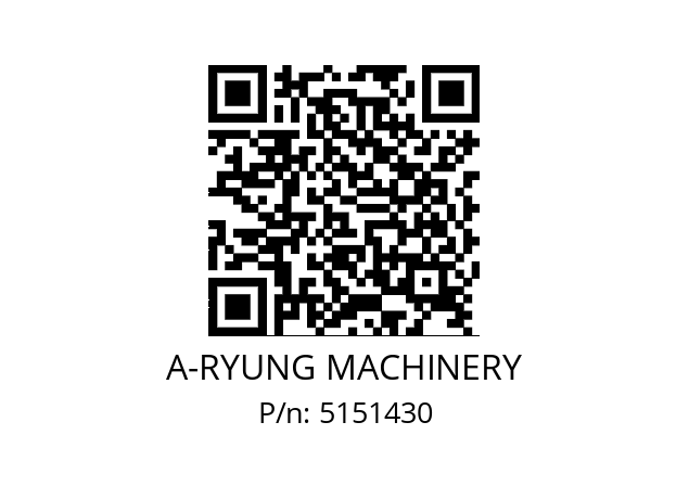   A-RYUNG MACHINERY 5151430