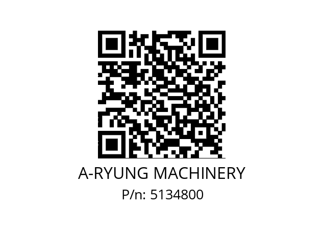   A-RYUNG MACHINERY 5134800