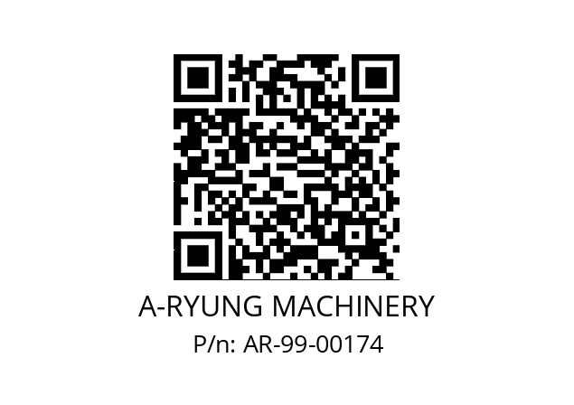   A-RYUNG MACHINERY AR-99-00174