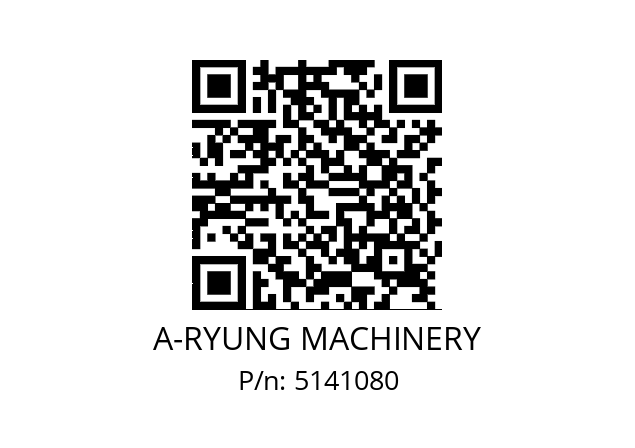   A-RYUNG MACHINERY 5141080