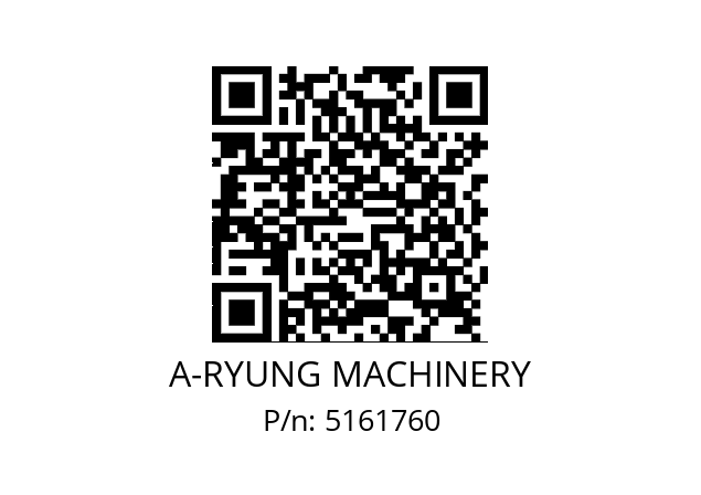   A-RYUNG MACHINERY 5161760