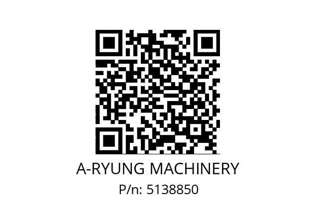   A-RYUNG MACHINERY 5138850