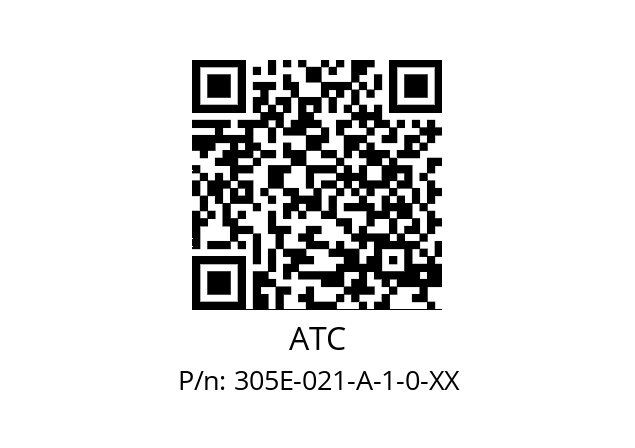   ATC 305E-021-A-1-0-XX