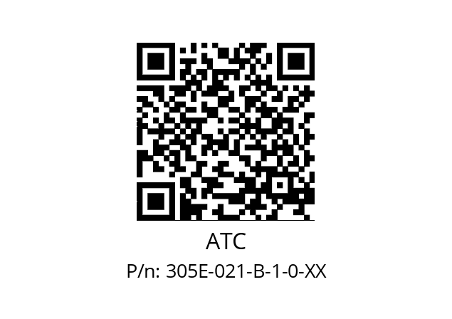   ATC 305E-021-B-1-0-XX