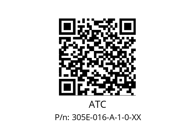   ATC 305E-016-A-1-0-XX