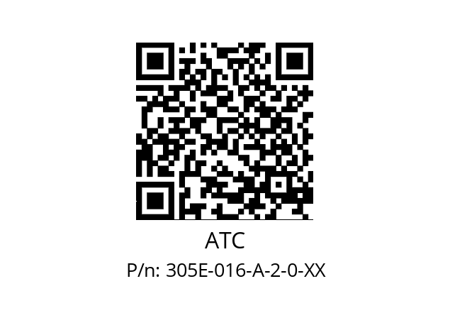   ATC 305E-016-A-2-0-XX