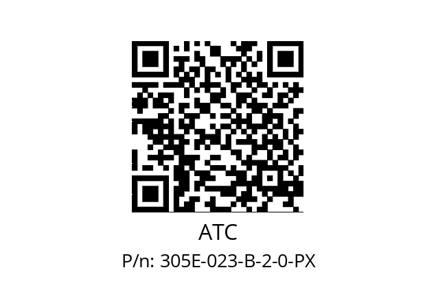   ATC 305E-023-B-2-0-PX