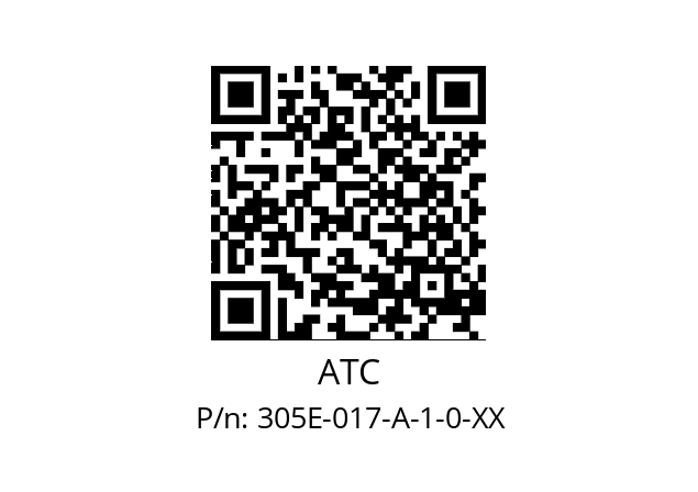   ATC 305E-017-A-1-0-XX