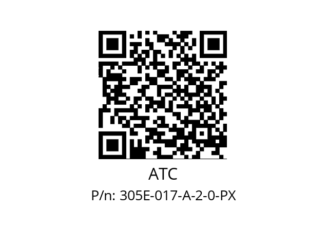   ATC 305E-017-A-2-0-PX