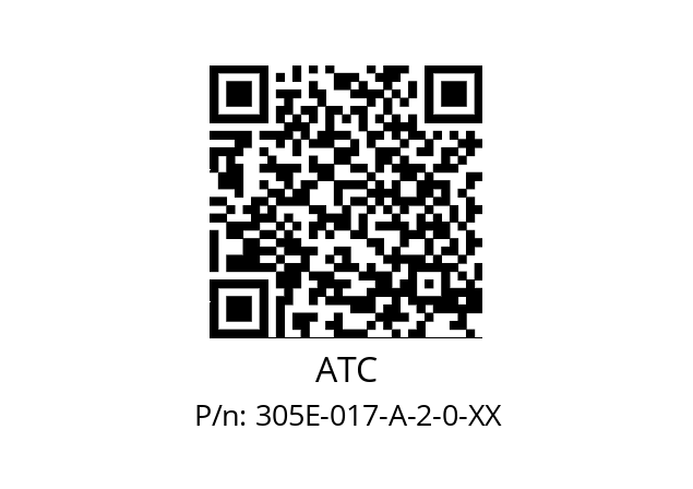   ATC 305E-017-A-2-0-XX