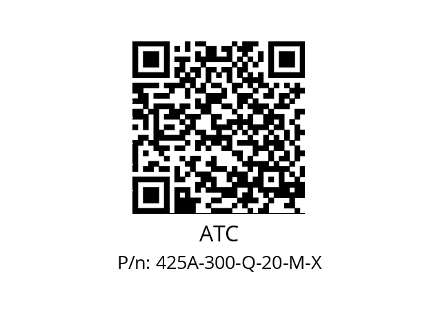   ATC 425A-300-Q-20-M-X