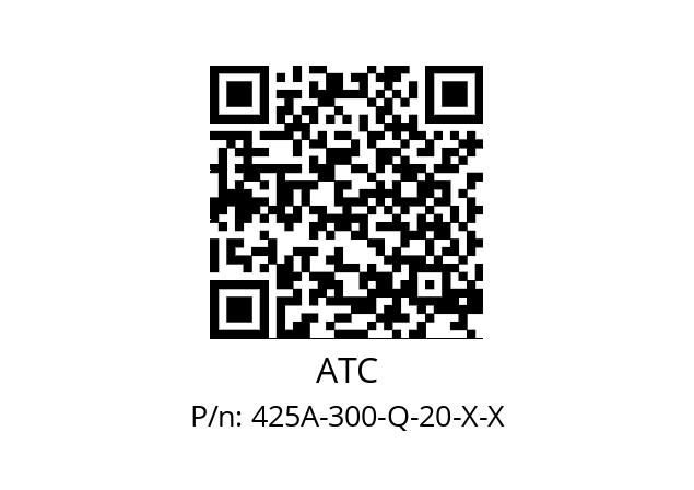   ATC 425A-300-Q-20-X-X