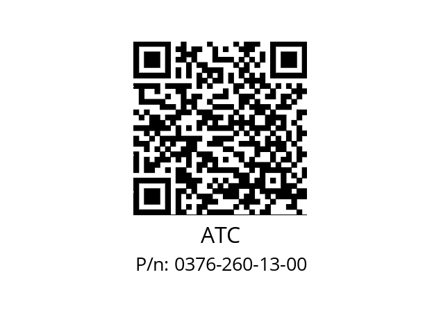   ATC 0376-260-13-00