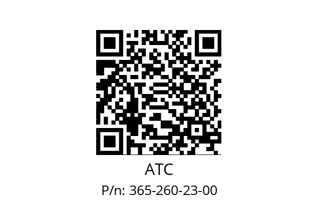   ATC 365-260-23-00