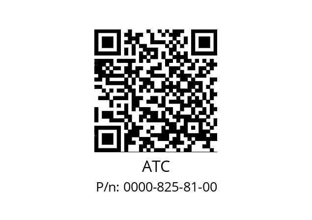   ATC 0000-825-81-00