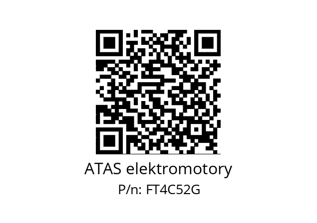   ATAS elektromotory FT4C52G