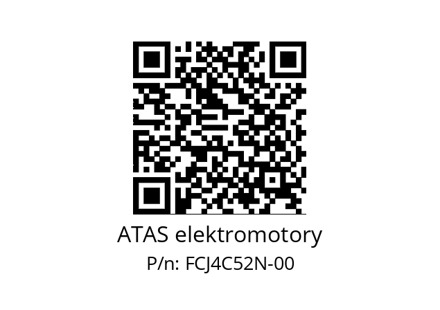   ATAS elektromotory FCJ4C52N-00