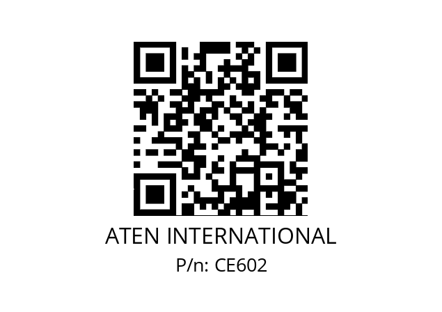   ATEN INTERNATIONAL CE602