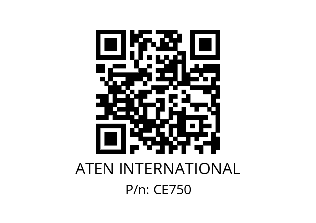   ATEN INTERNATIONAL CE750