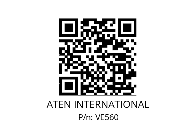   ATEN INTERNATIONAL VE560