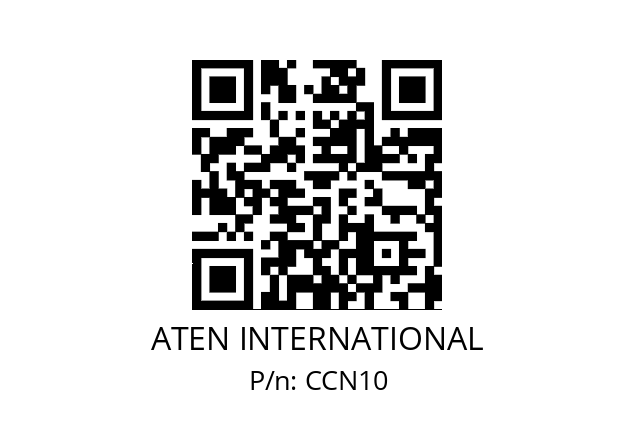   ATEN INTERNATIONAL CCN10