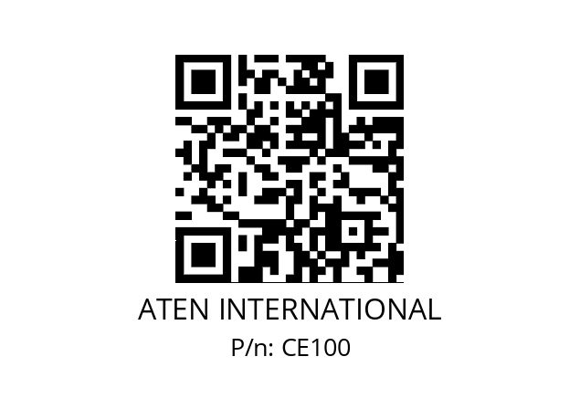   ATEN INTERNATIONAL CE100