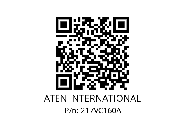   ATEN INTERNATIONAL 217VC160A