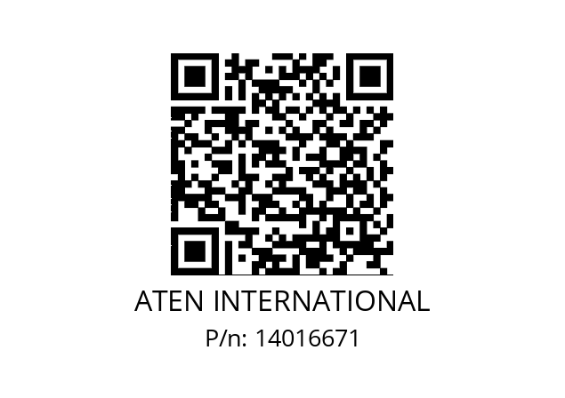   ATEN INTERNATIONAL 14016671