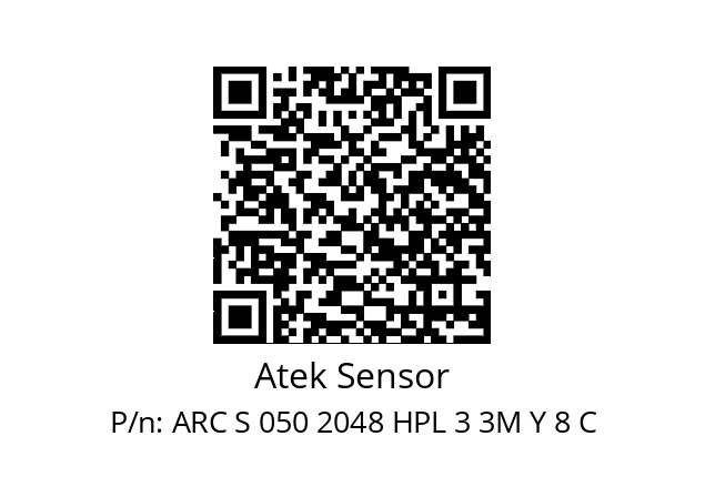   Atek Sensor ARC S 050 2048 HPL 3 3M Y 8 C