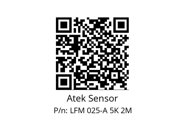 Wegsensor  Atek Sensor LFM 025-A 5K 2M