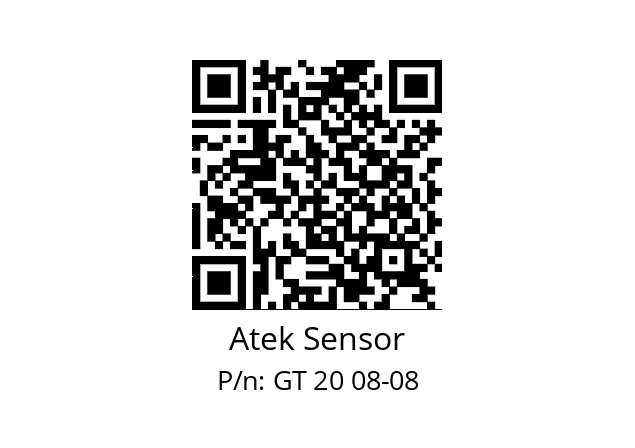   Atek Sensor GT 20 08-08