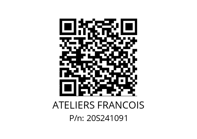   ATELIERS FRANCOIS 20S241091