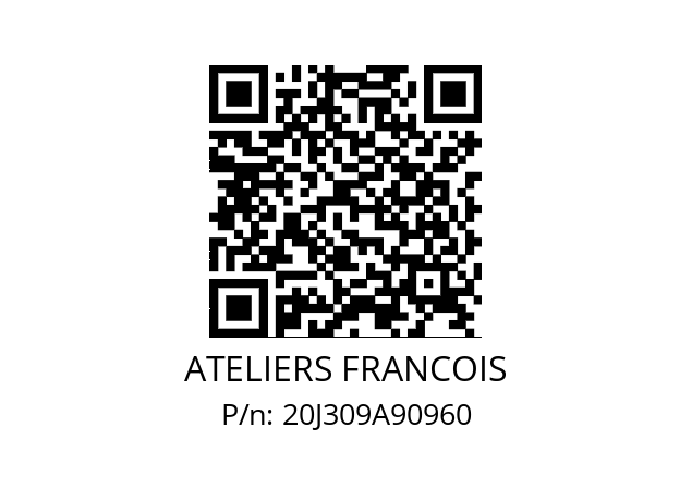   ATELIERS FRANCOIS 20J309A90960