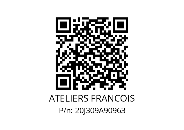   ATELIERS FRANCOIS 20J309A90963