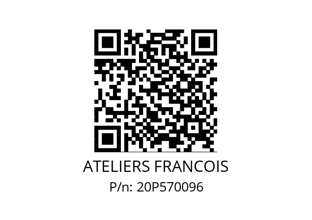   ATELIERS FRANCOIS 20P570096