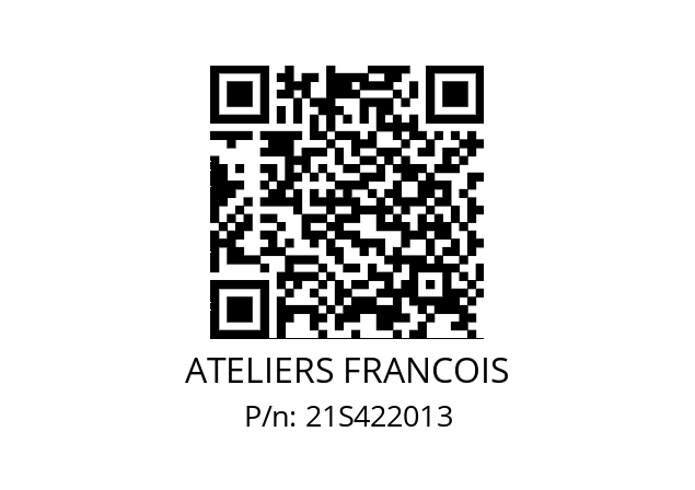   ATELIERS FRANCOIS 21S422013