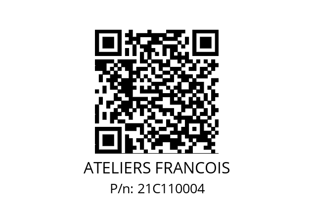   ATELIERS FRANCOIS 21C110004