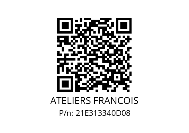   ATELIERS FRANCOIS 21E313340D08