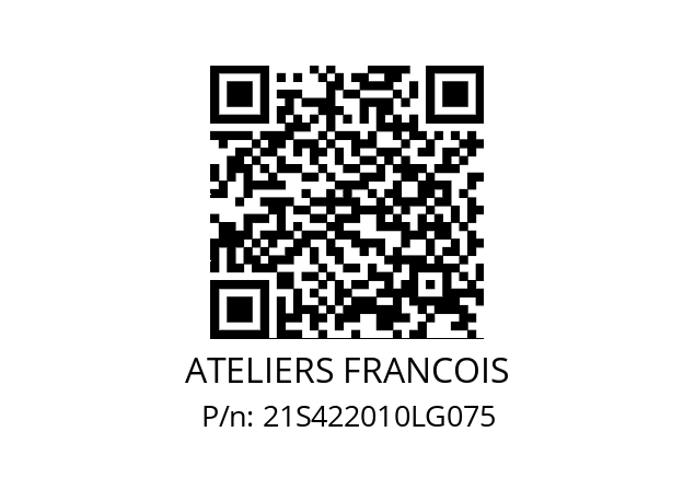   ATELIERS FRANCOIS 21S422010LG075