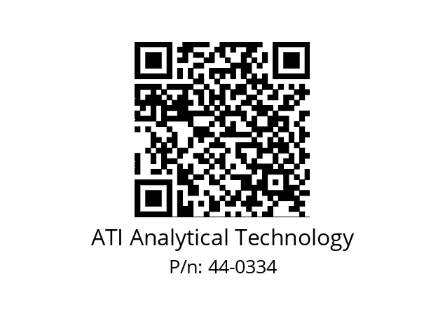   ATI Analytical Technology 44-0334