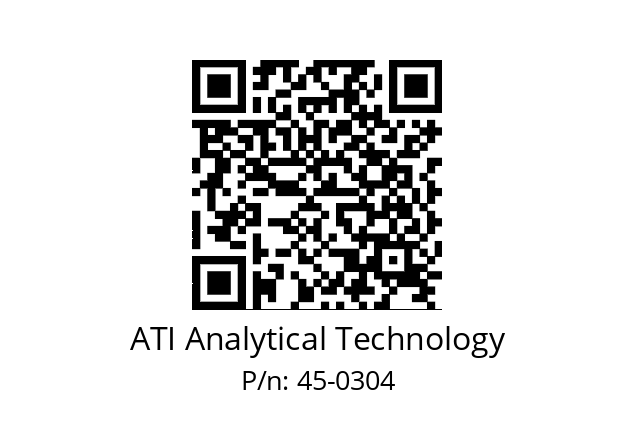   ATI Analytical Technology 45-0304