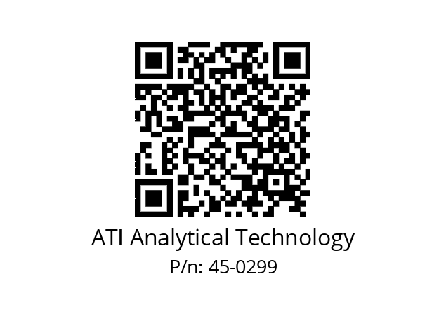   ATI Analytical Technology 45-0299