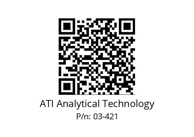   ATI Analytical Technology 03-421