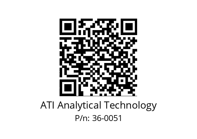   ATI Analytical Technology 36-0051