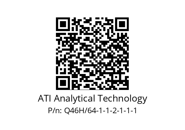   ATI Analytical Technology Q46H/64-1-1-2-1-1-1