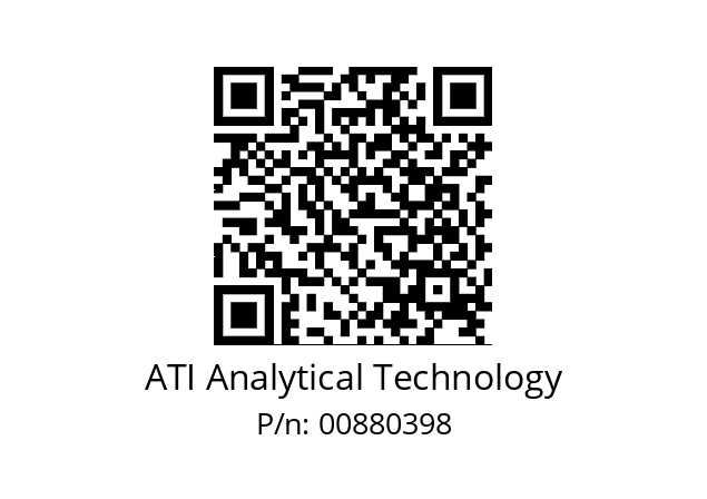   ATI Analytical Technology 00880398