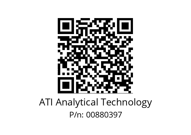   ATI Analytical Technology 00880397