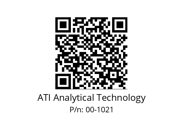   ATI Analytical Technology 00-1021